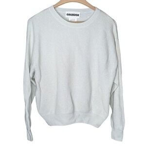 Colorush 100% Cashmere Heather Grey Crewneck Sweater Women's XS 0 Studio Jixy